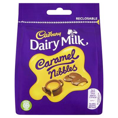 Cadbury Caramel Nibbles Large Pack