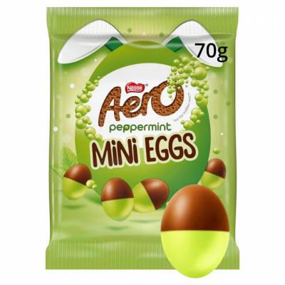 Aero Peppermint Mini Eggs Bag 70g