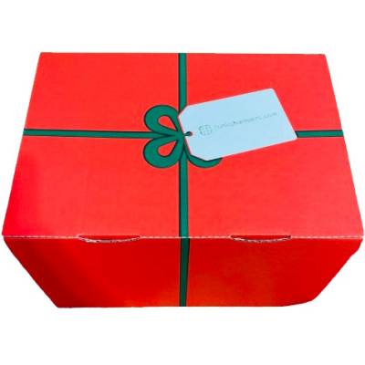 Red & Green Card Gift Box
