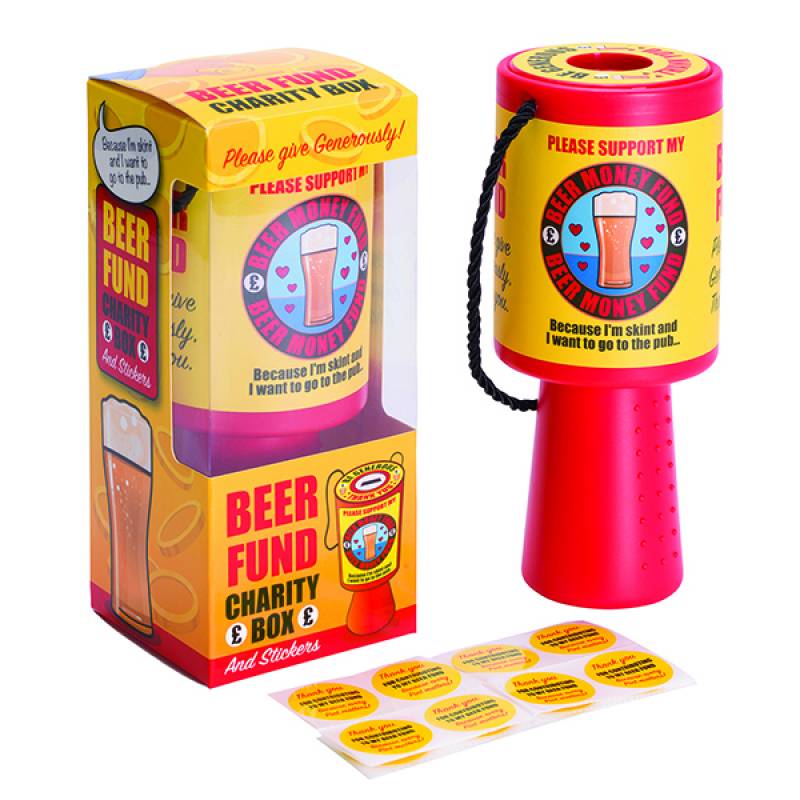 Beer Charity Fund Collection Box
