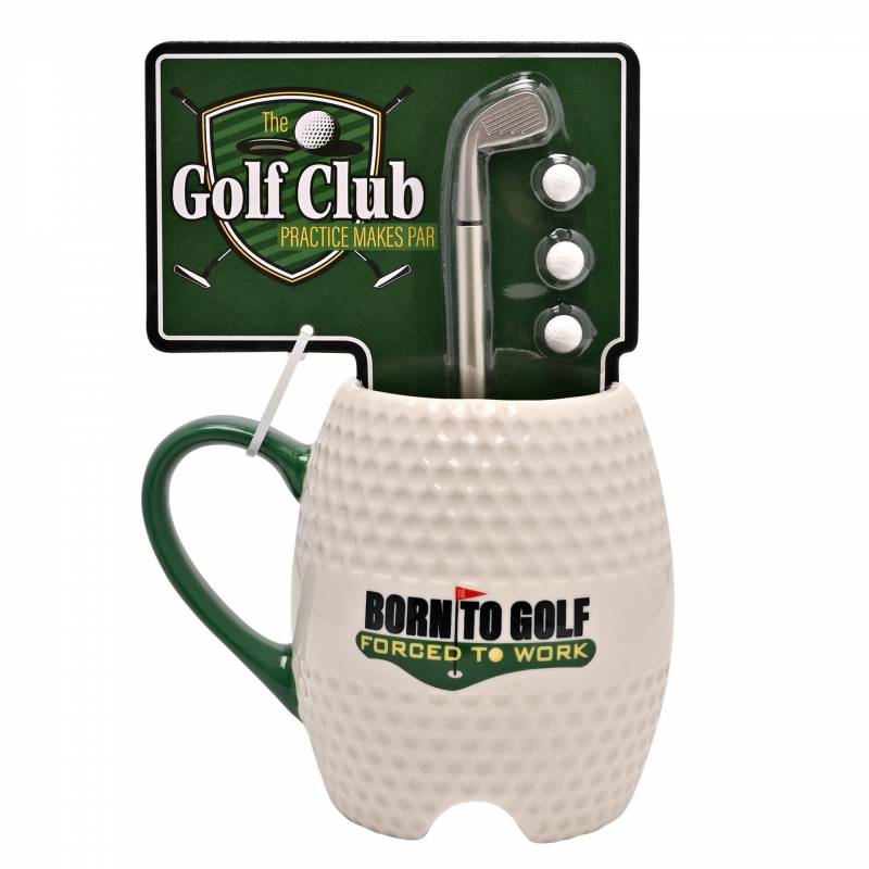 Born To Golf Mug and Putter Set