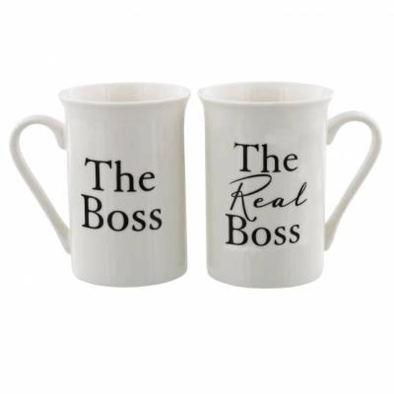 Pair of The Boss Mugs