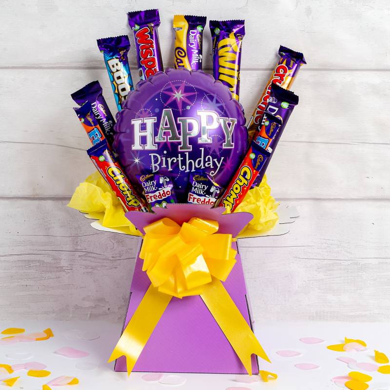 Happy Birthday Cadburys Classics Chocolate Bouquet
