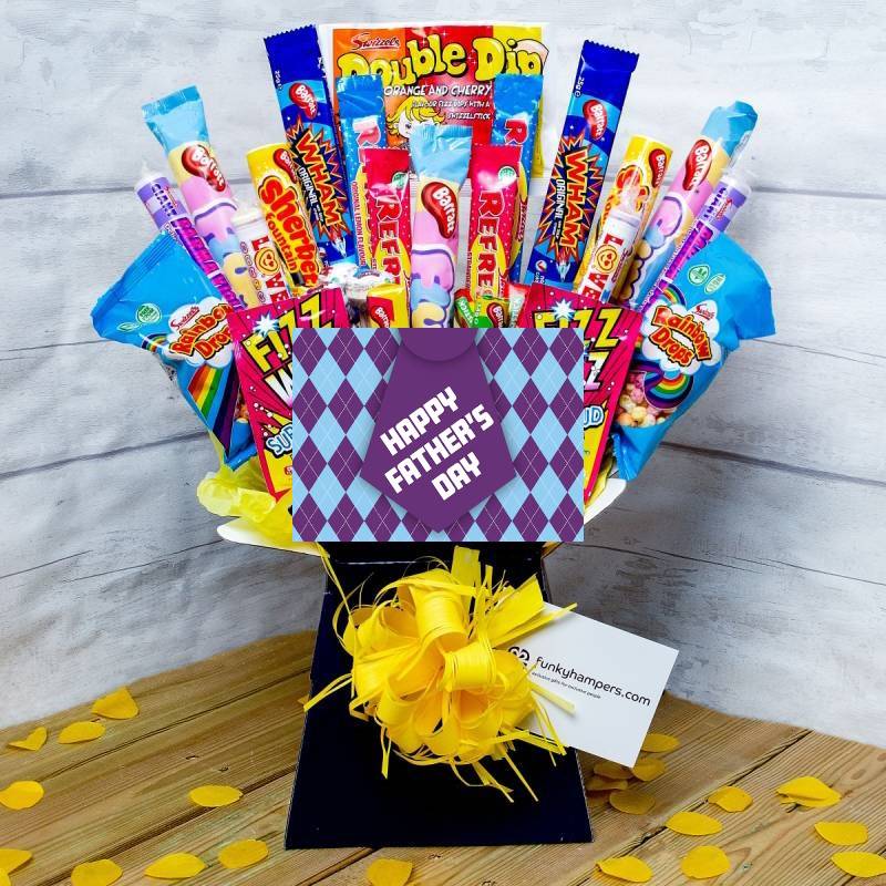 Fathers Day Giant Retro Sweet Bouquet