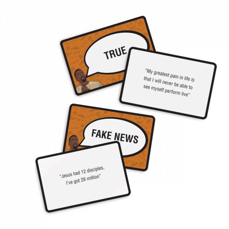 Fake News Kanye West Edition Card Game