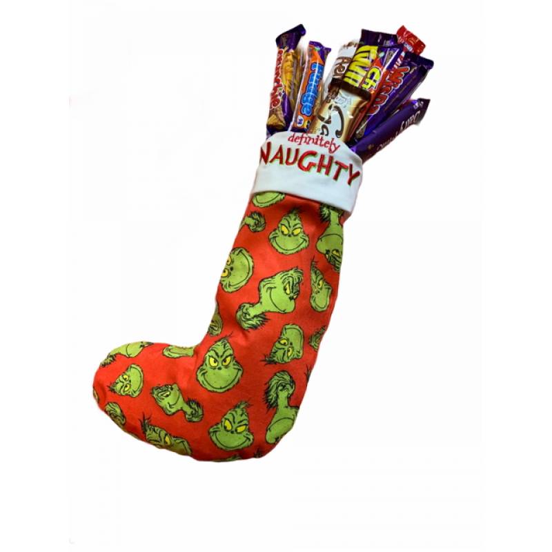 The Grinch Naughty Chocolate Stocking