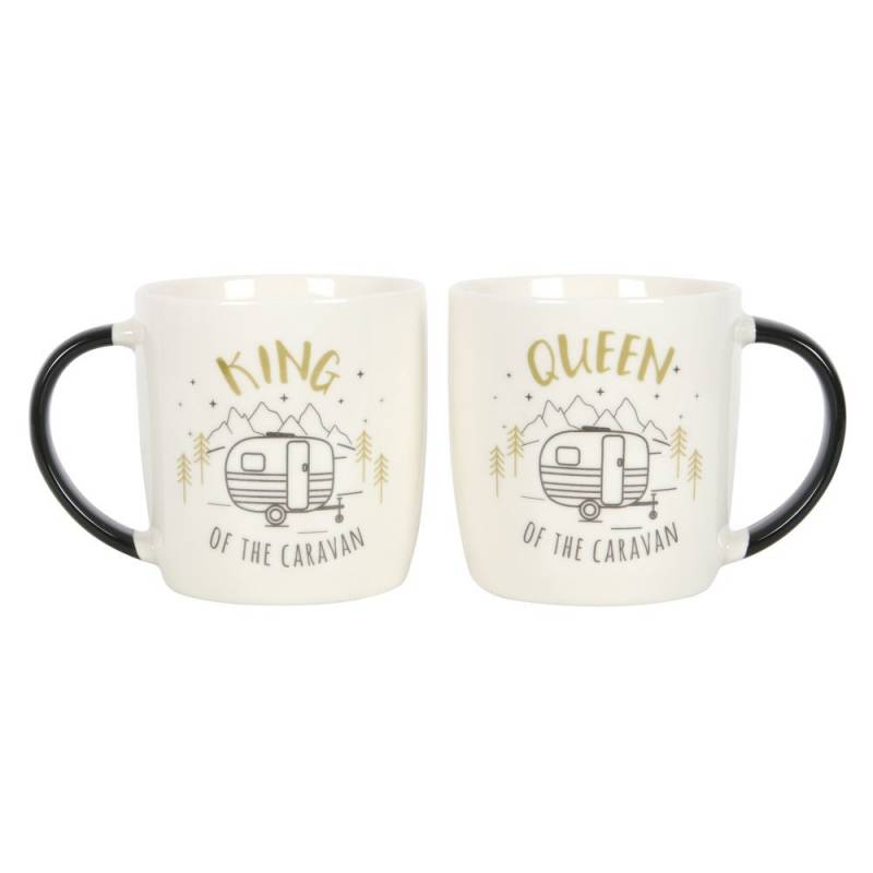 King and Queen Of The Caravan Mugs