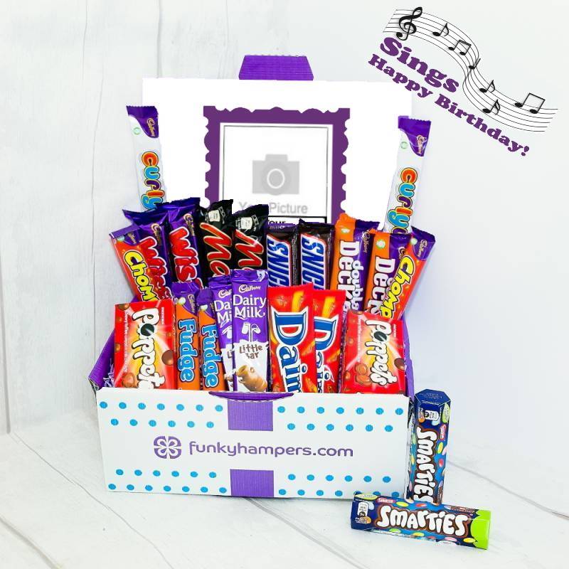 Personalised Musical PicBox Chocolate Hamper