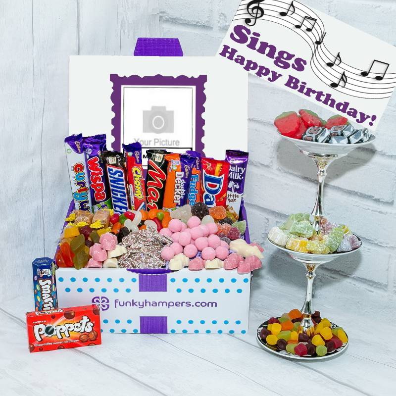 Personalised Musical PicBox Sweet Chocolate Hamper