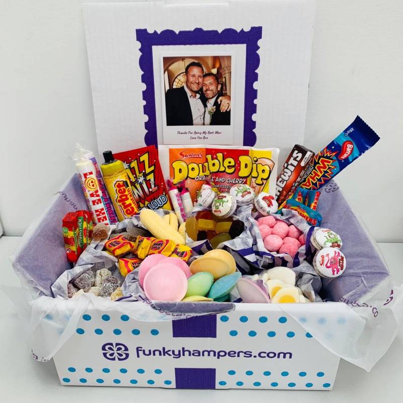 Personalised Super Deluxe PicBox Sweet Hamper