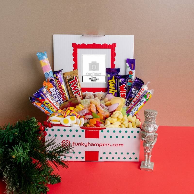 Personalised Christmas PicBox Sweet Chocolate Hamper