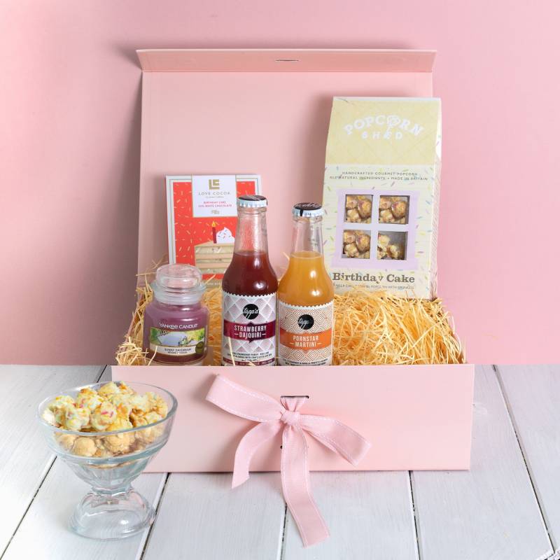 Cocktails and Yankee Candle Birthday Treats Box
