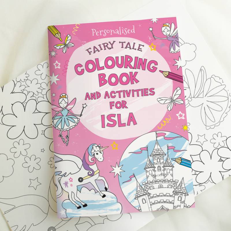 Personalised Princess Colouring Book