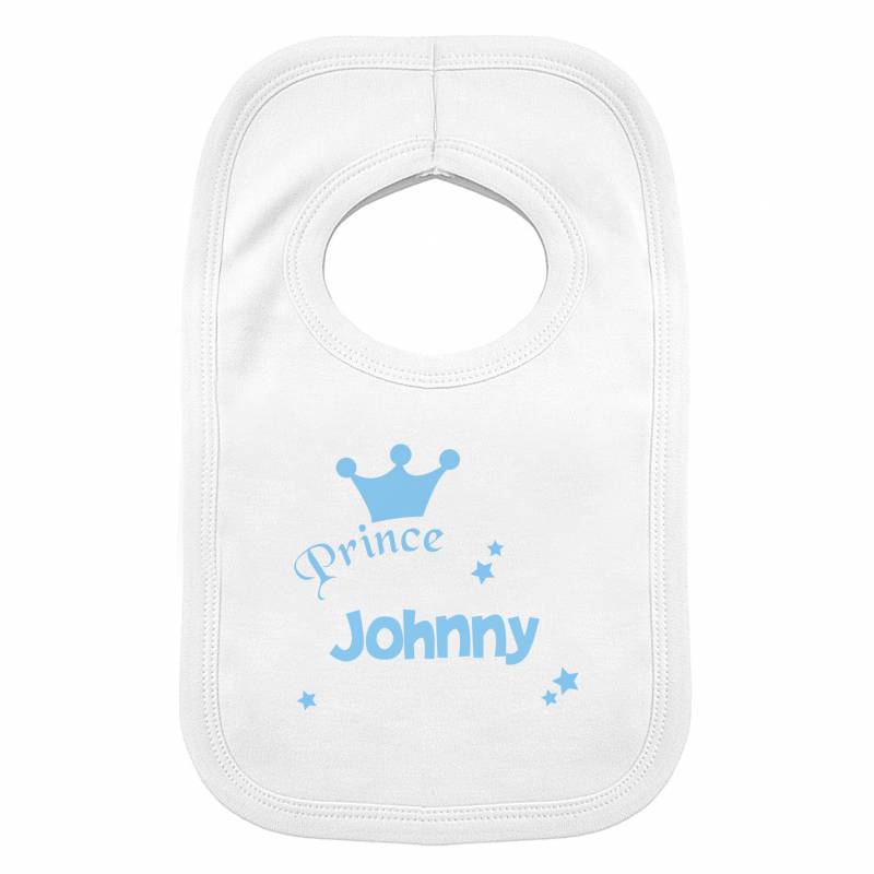 Personalised Prince Bib