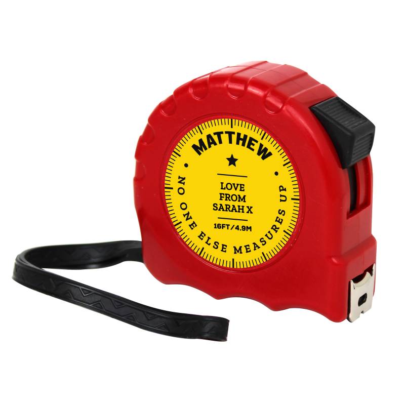Personalised No One Measures Up Tape Measure