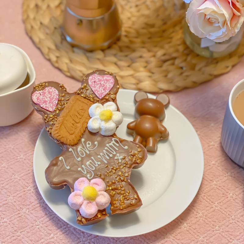 Pink Biscoff Loaded Bear