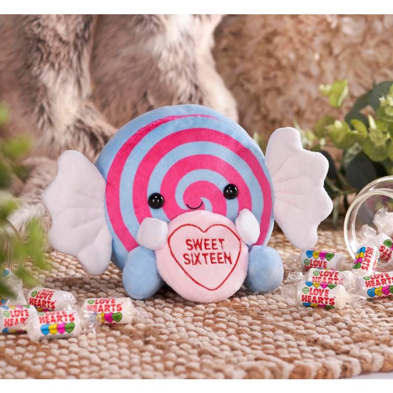 Sweet 16 Swizzles Love Hearts Plush Toy