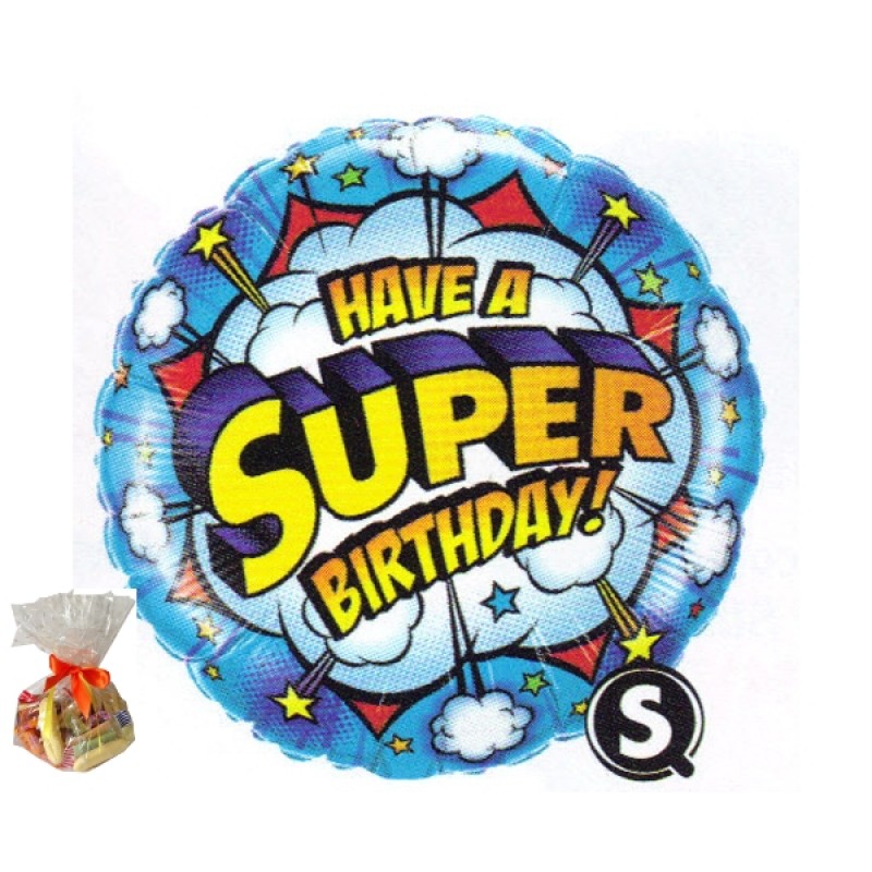 Have A Super Birthday Sweet Balloon