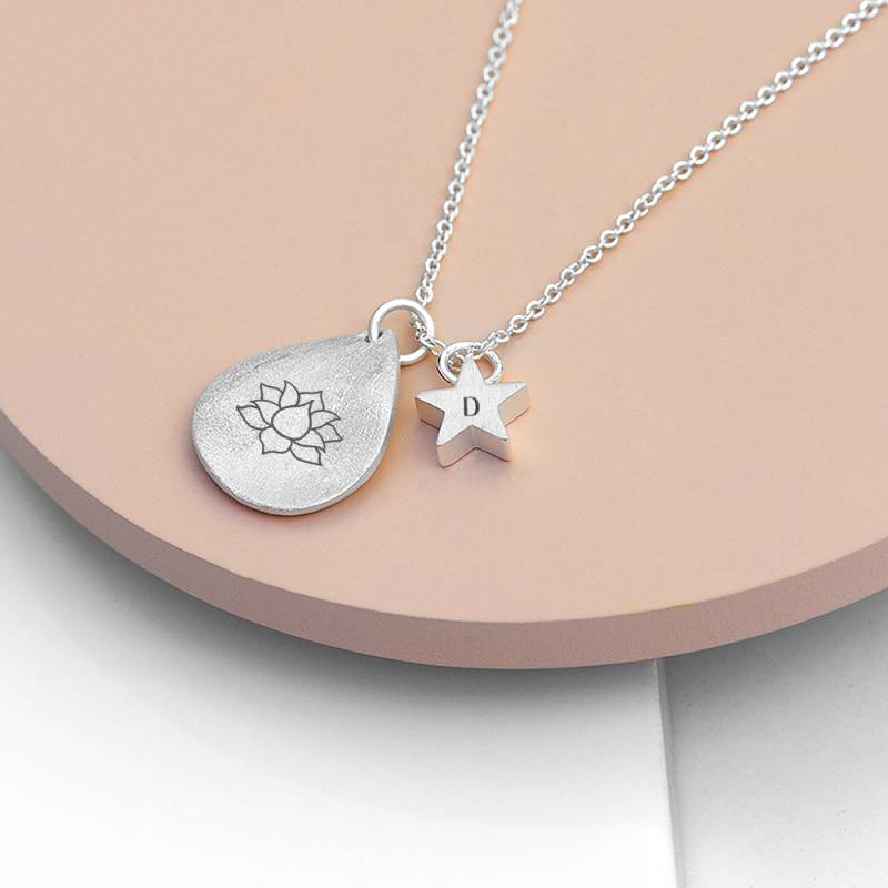 Personalised Diwali Petal Lotus Necklace