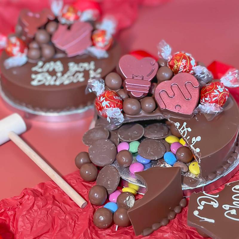 Mini Valentines Smash Cake