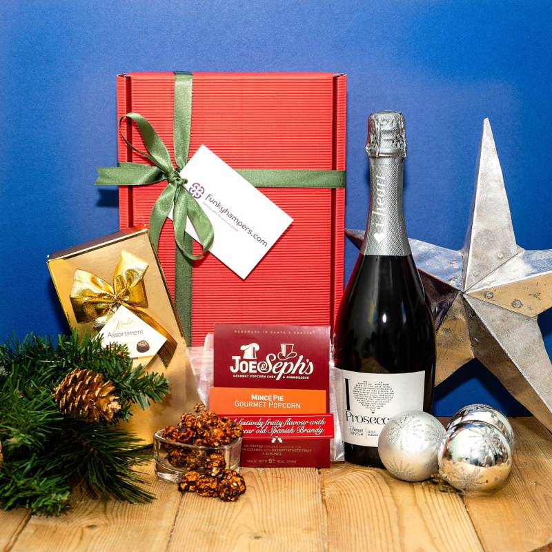 The Prosecco and Christmas Treats Hamper